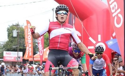 ALONSO GAMERO A ÉTÉ ENSEIGNÉ À LA HUITIÈME ÉTAPE DU TOUR À CHIRIQUÍ 2019 À PANAMA