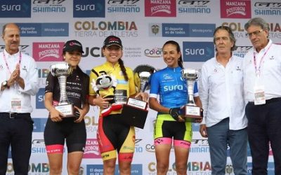 ARANZA VILLALÓN, CHAMPION DE LA VUELTA A COLOMBIE FEMENINA UCI 2.2