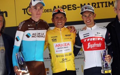 CHAMPION NAIRO QUINTANA DU TOUR DES ALPES MARITIMES