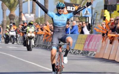 ÉTAPE 3 VALENCIAN CYCLING SETMANA. YARELI SALAZAR GAGNE, ARLENIS SIERRA TROISIÈME