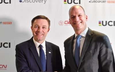 L’UCI ET DISCOVERY SIGNET UN PARTENARIAT POR L´ORGANISATION ET LA PROMOTION DE LA LIGUE MONDIALE DE CYCLISME SUR PISTE