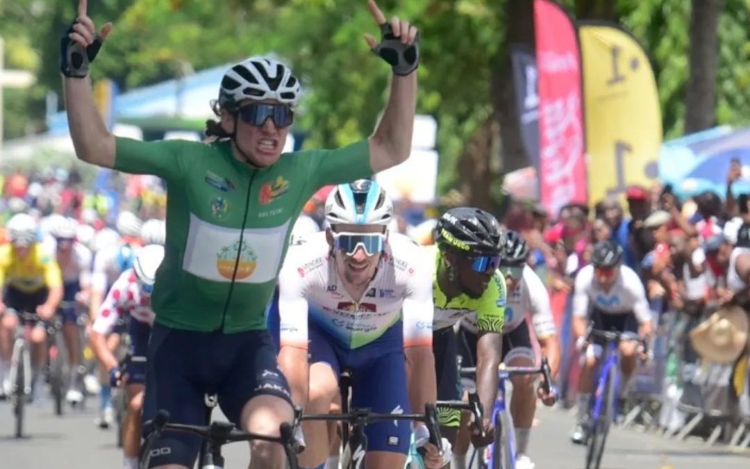 Cade Bickmore wins first stage of the International Tour to Guadeloupe