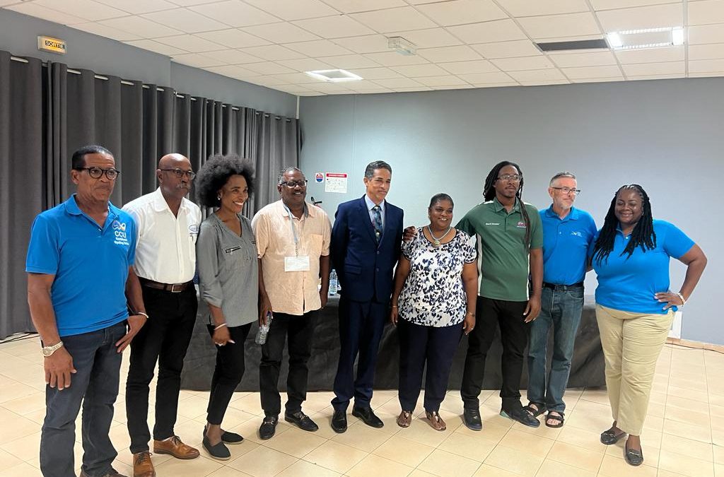 New board of directors of the Caribbean Cycling Union