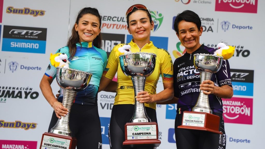 Estefanía Herrera, champion of the Colombia Women’s Tour 2023