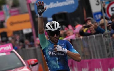 Andrea Vendrame gana la antepenúltima etapa del Giro de Italia