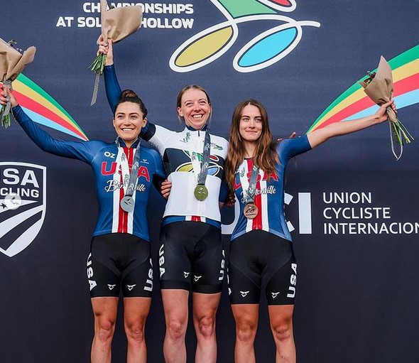 Haley Batten leads U.S women’s XCC sweep, with Riley Amos atop men’s podium at Pan American MTB Championships