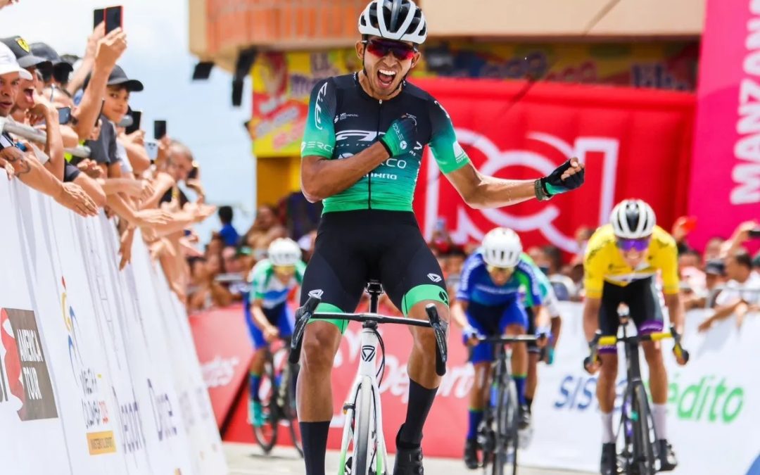 Vuelta a Colombia: Adrián Bustamante alcanza su segunda victoria con Rodrigo Contreras sólido en el liderato