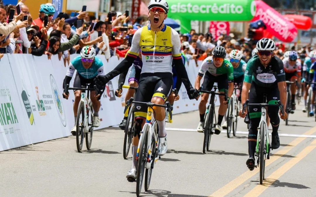 Alejandro Osorio leads in the second stage of the Tour of Colombia
