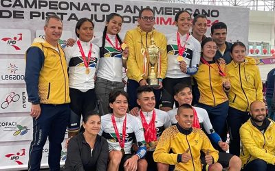 Colombia revalidó el título en el Panamericano de Ciclismo de Pista Junior