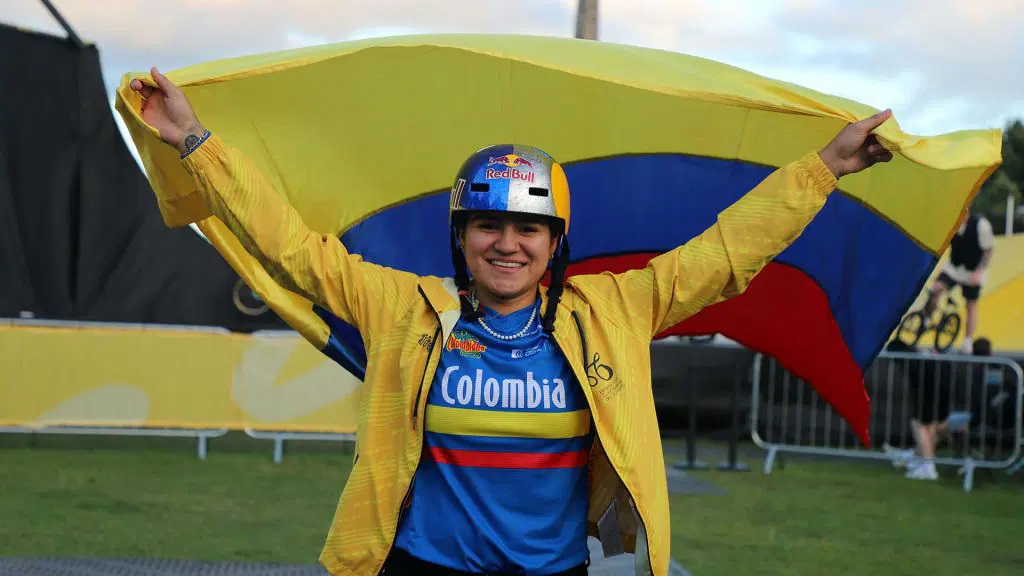 Colombia recibe cupo olímpico para el BMX Freestyle de París 2024