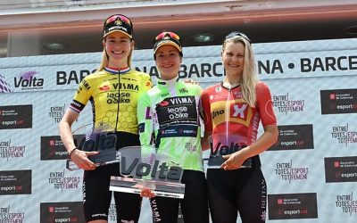Marianne Vos campeona en la primera edición de la Vuelta a Cataluña femenina  por etapas