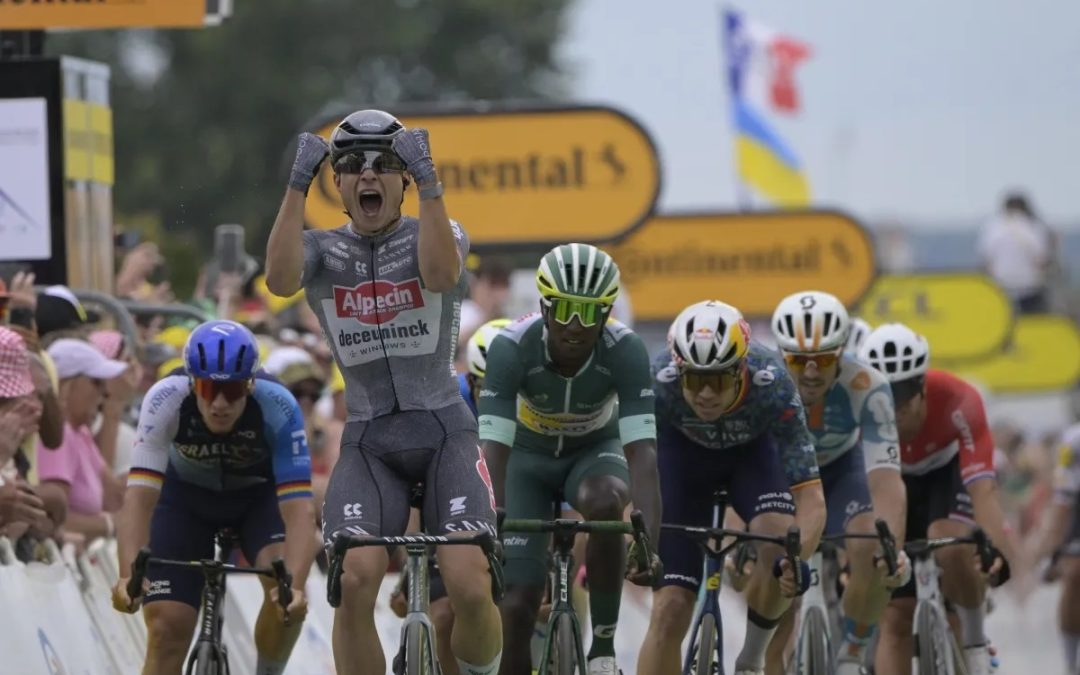 Jasper Philipsen rompe el hechizo y vence el décimo parcial del Tour de Francia
