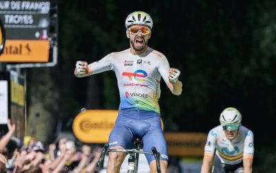 Anthony Turgis triunfa en la batalla de Troyes y se queda con la novena etapa del Tour