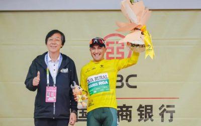 Jefferson Cepeda acaricia el título del Tour de Qinghai Lake tras la penúltima jornada