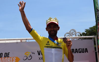 Argenis Vanegas, campeón de la 23 Vuelta Ciclística a Nicaragua