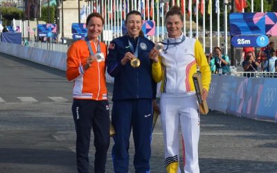 American Kristen Faulkner takes Olympic gold in road race ahead of favorites