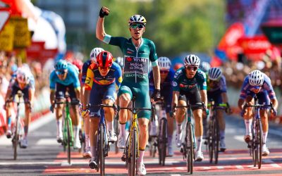 Wout van Aert repite victoria en la Vuelta a España, pero nada cambia en la general