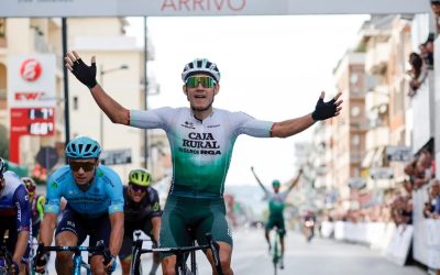 Orluis Aular cierra su gira por Italia con triunfo en el Trofeo Matteotti