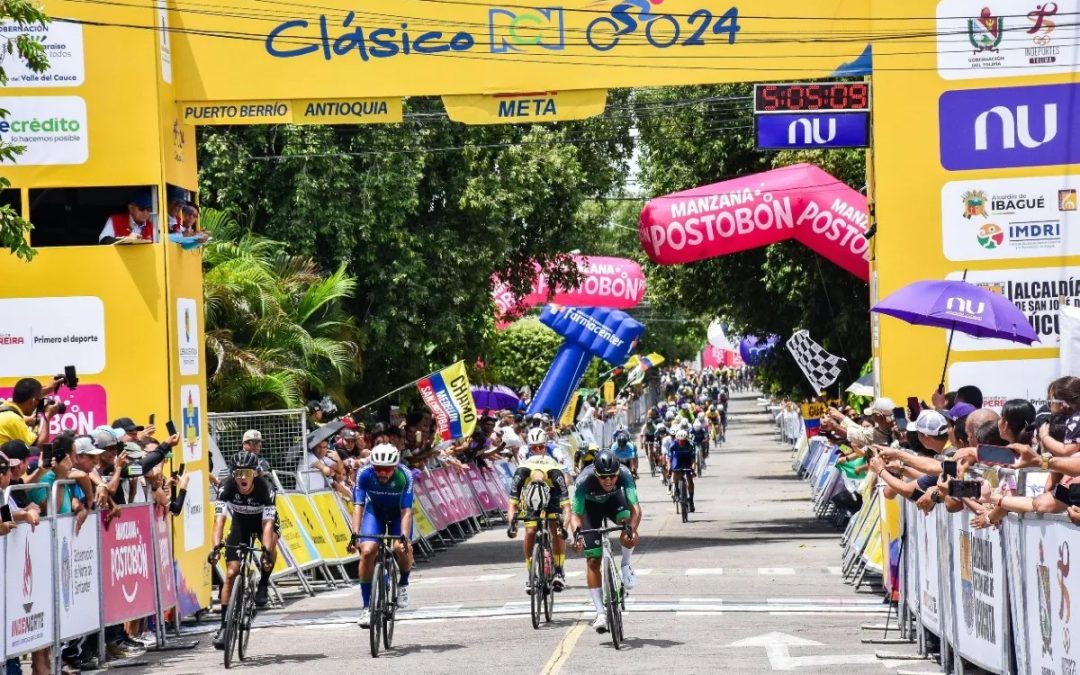 Wilmar Paredes wins in Puerto Berrío the third stage of the Clásico RCN