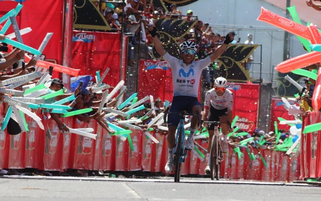 Ecuadorian Byron Guamá dominates the third stage of the Tour of Guatemala 2024