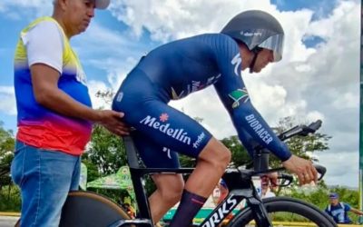 Walter Vargas se adueñó de la contrarreloj y de la camiseta amarilla en la Vuelta a Venezuela