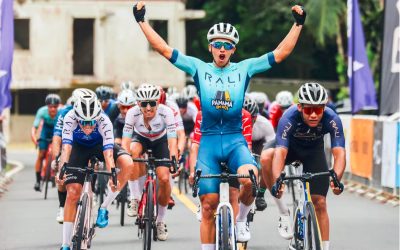 Sebastián Brenes vence a pura velocidad en la cuarta etapa del Tour de Panamá