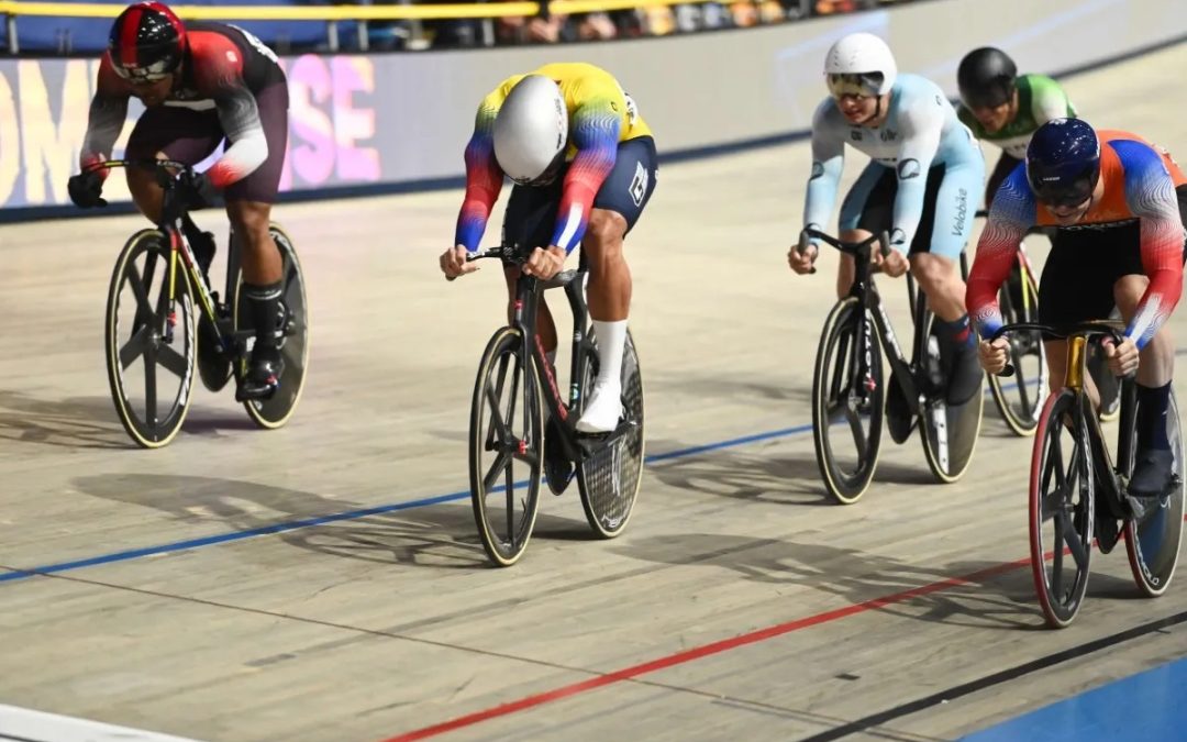 Liga de Campeones de Pista 2024: Cristian Ortega le ganó al campeón olímpico y mundial del keirin