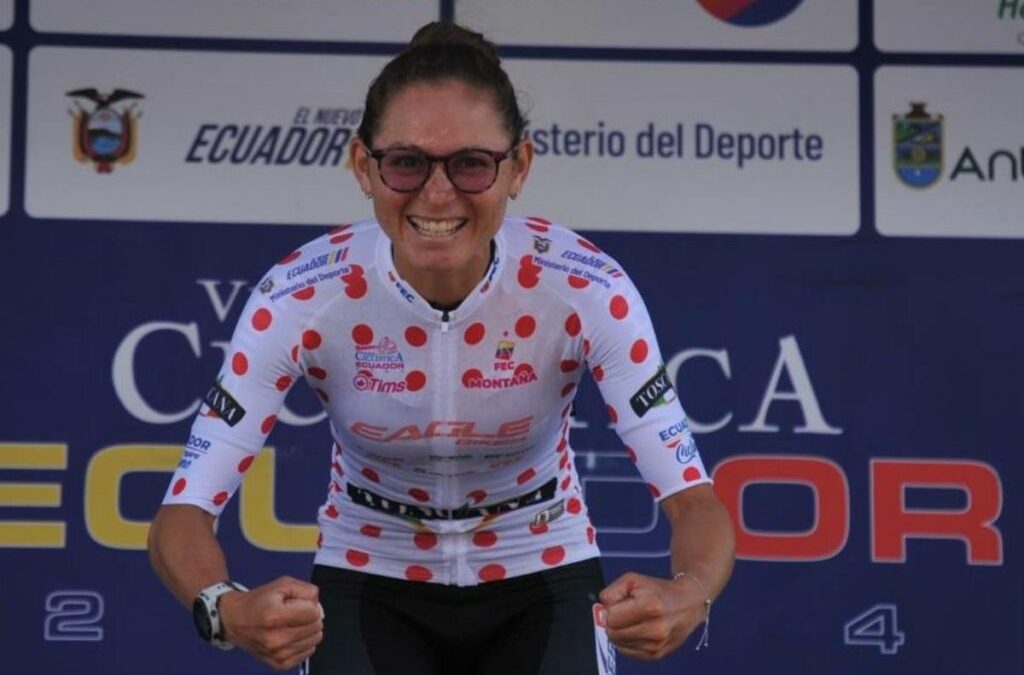 Esther Galarza, bicampeona de la Vuelta Femenina al Ecuador