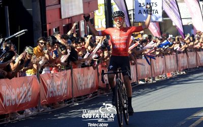 Alejandro Granados se adueña de la segunda etapa de la Vuelta a Costa Rica