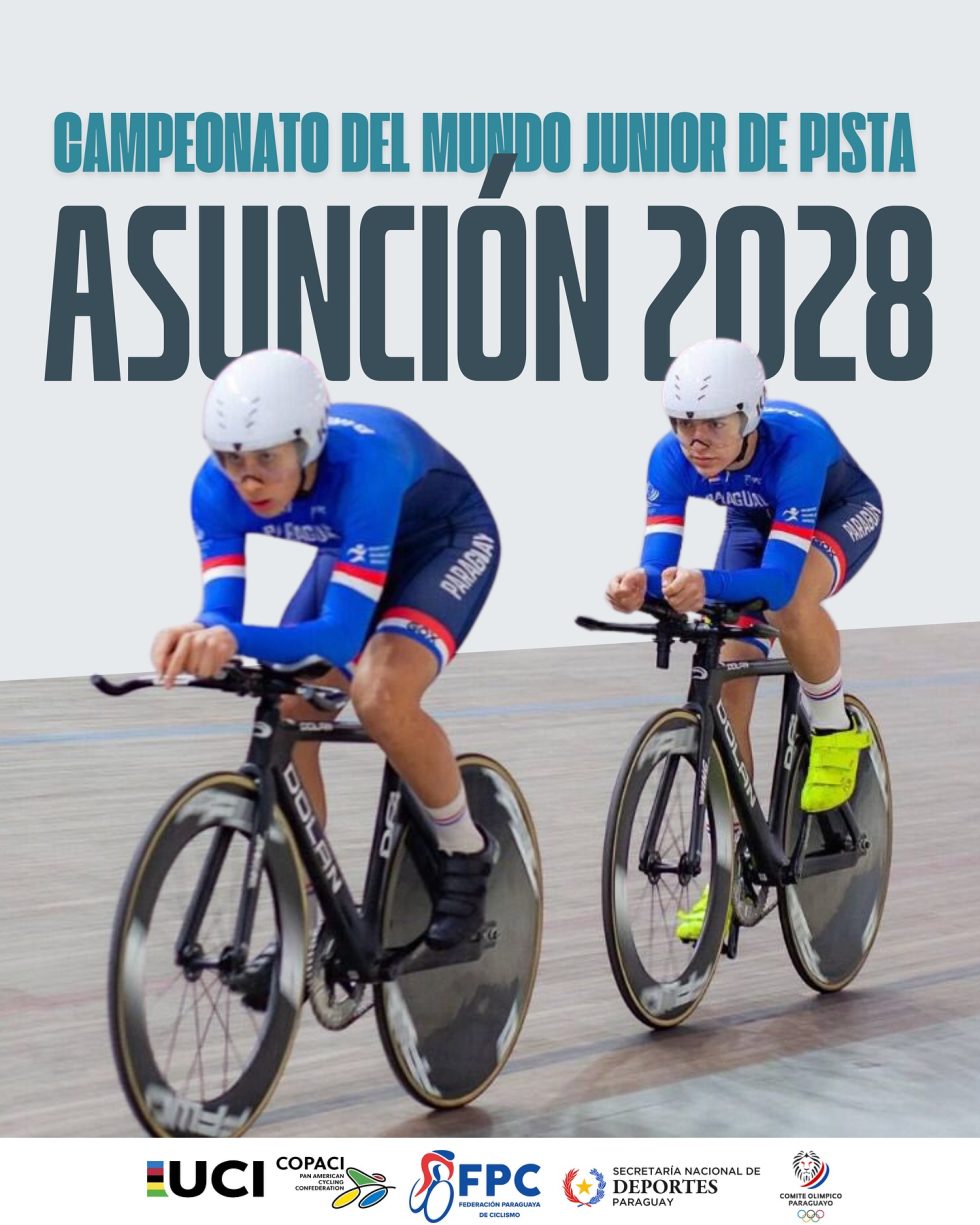 Asunción will host the Junior Track World Championships in 2028 COPACI