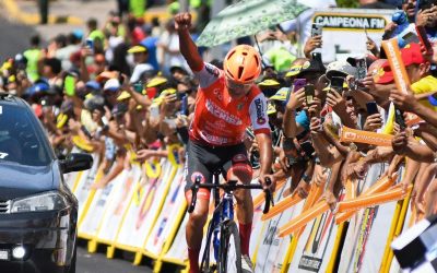 Gabriel Mendoza se impone en la cuarta etapa de la Vuelta al Táchira