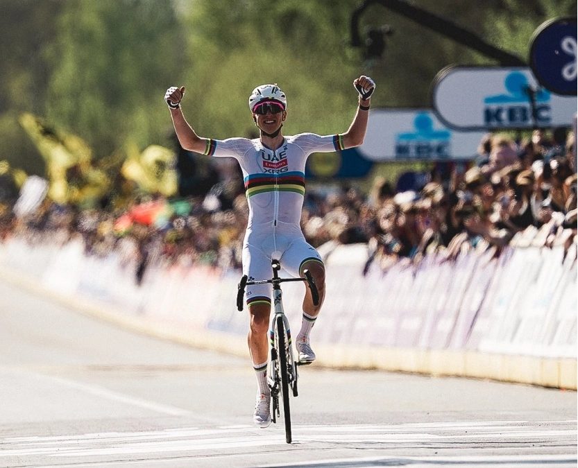 Tadej Pogacar impone su ley para conseguir su segundo Tour de Flandes